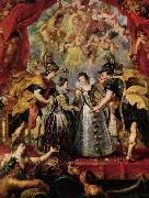 Peter Paul Rubens Austausch der Prinzessinnen France oil painting artist